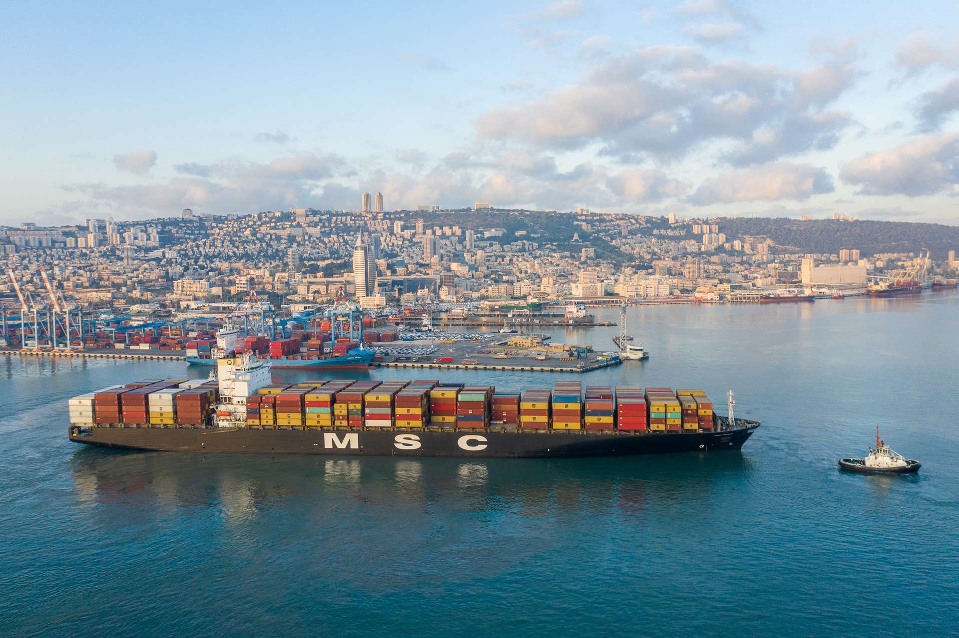 נמל חיפה זכה בפרס הנמלים העולמי של חברת NAVIS