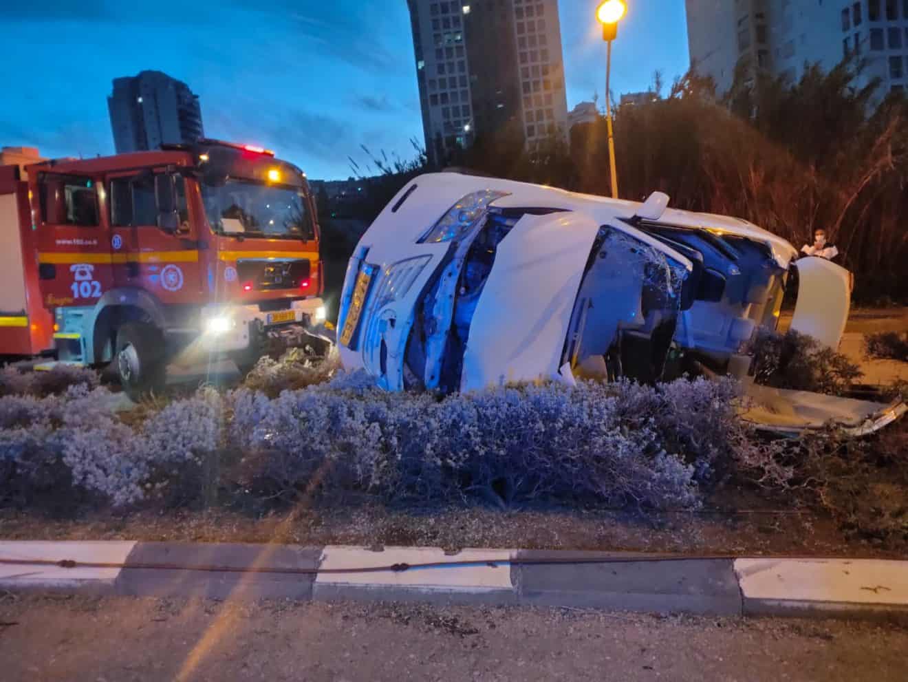 עליה של 12% בנפגעי התאונות דרכים בחיפה