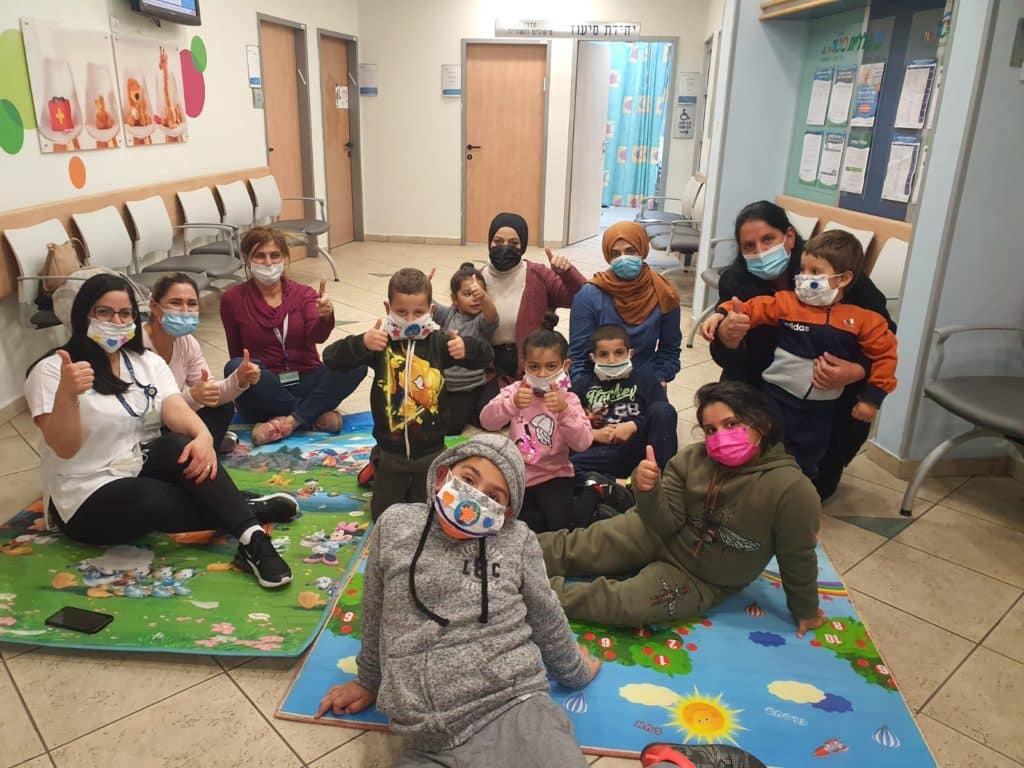 סדנאות לילדים אשר חלו בקורונה במרכז בריאות הילד של כללית בחיפה