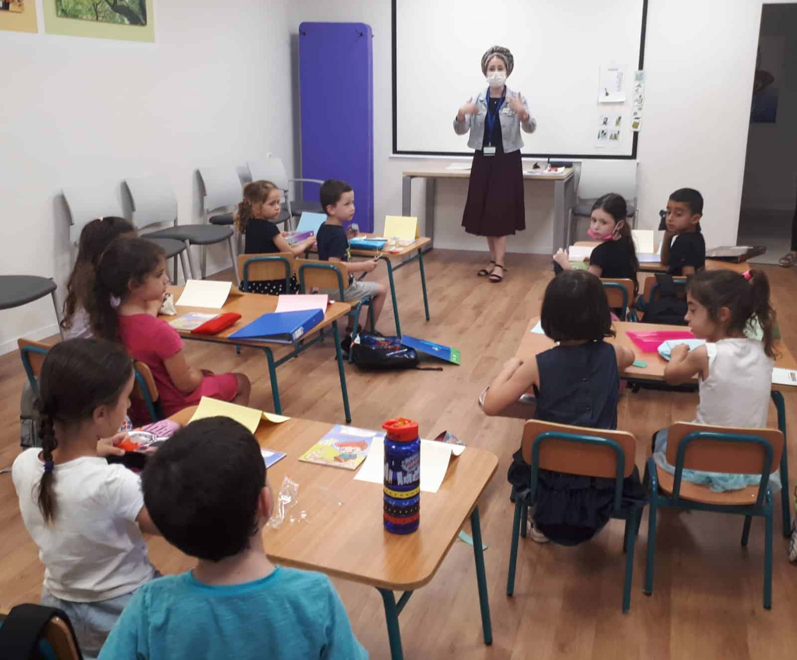 סדנת הכנה לכיתה א ברוממה בחיפה עם המנחה מוריה קנול
