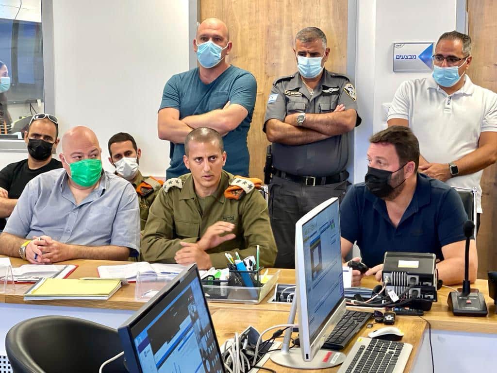 תרגיל היערכות מערכת החינוך לרעידות אדמה בחיפה