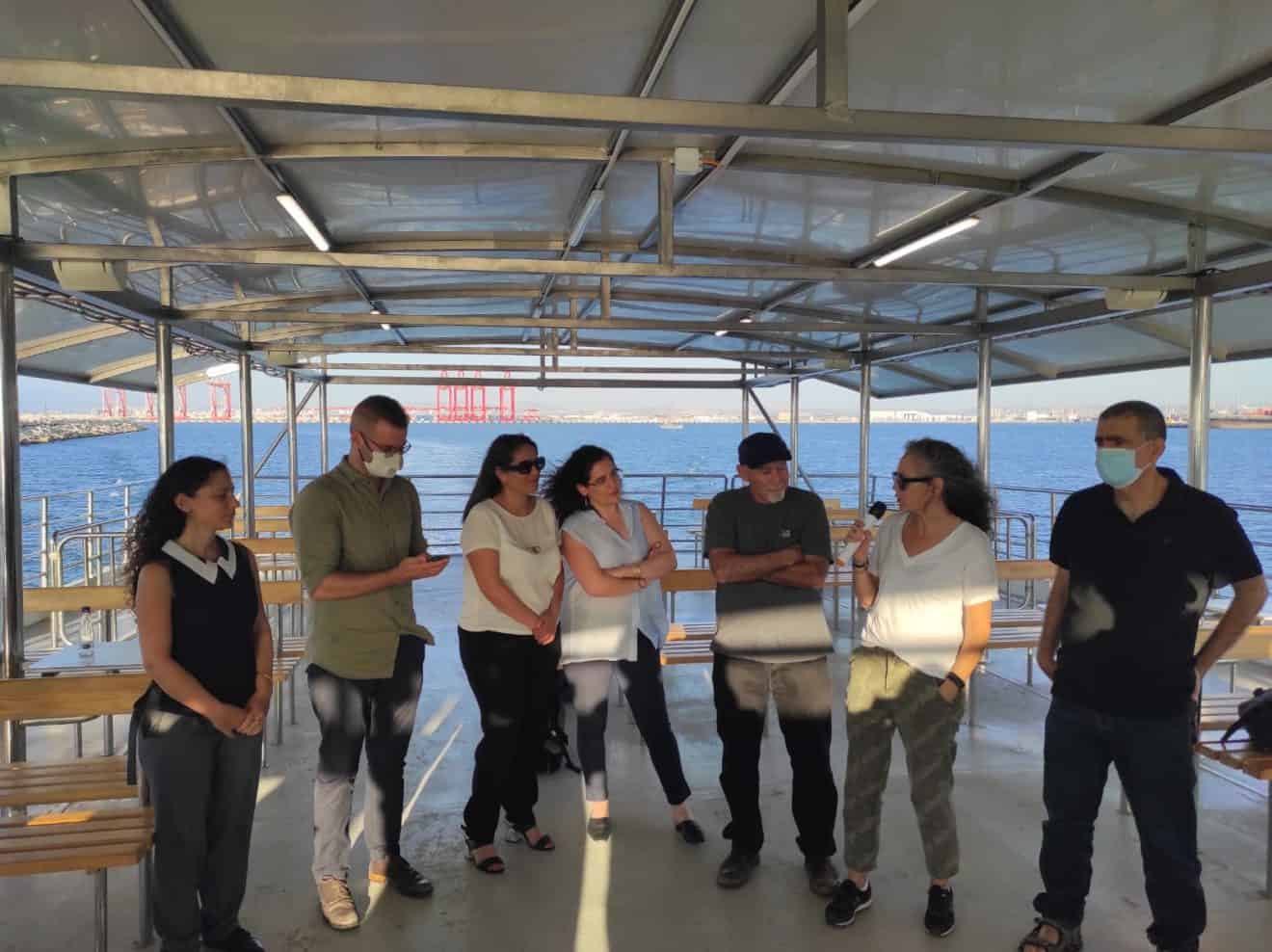 איגוד ערים להגנת הסביבה בחיפה ערך סיור פרלמנטרי במפרץ | צפו