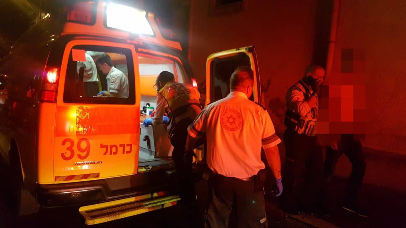 בת 50 במצב בינוני כתוצאה מפגיעת רכב בחיפה