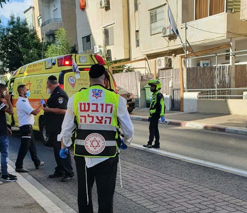 רוכב אופנוע נפצע בתאונת דרכים בחיפה
