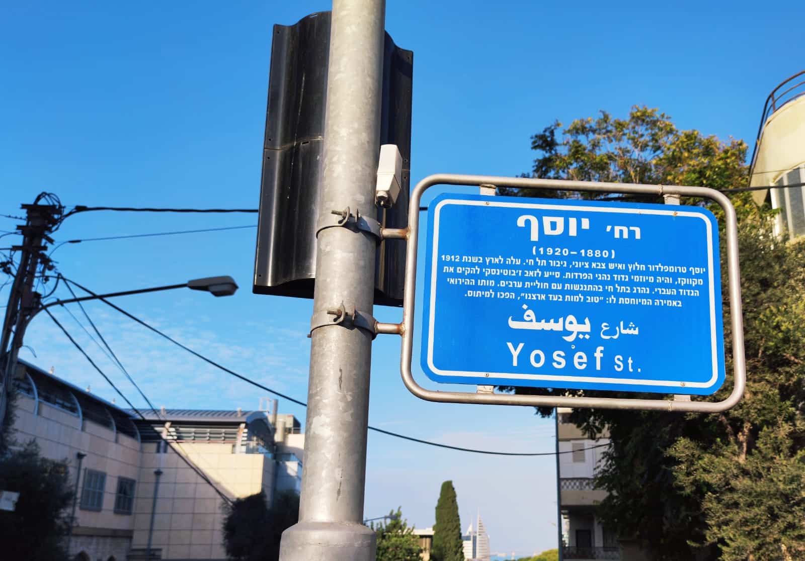 רחוב יוסף טרומפלדור בחיפה, צילום: חדשות NWS