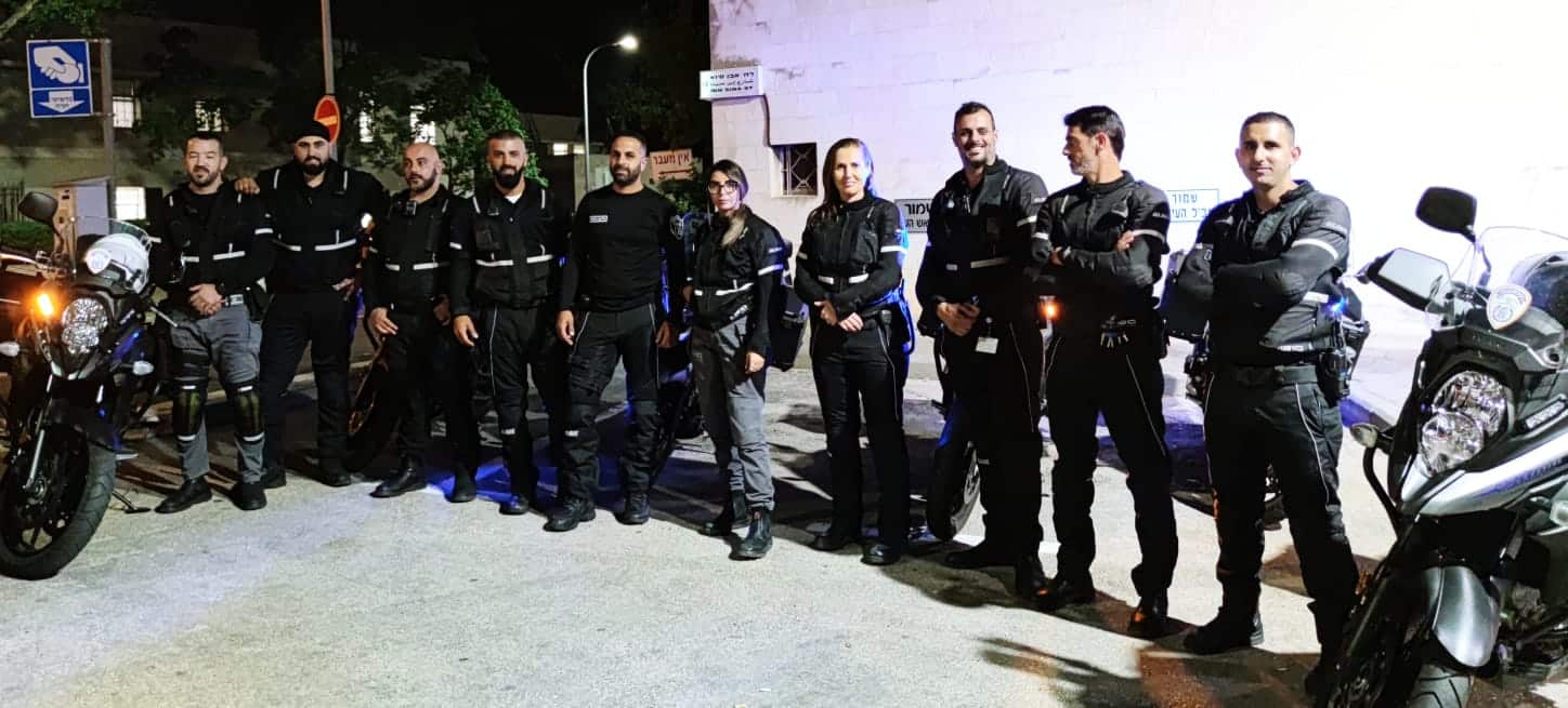 יחידת האופנועים בפיקוח העירוני חיפה, צילום: חדשות NWS