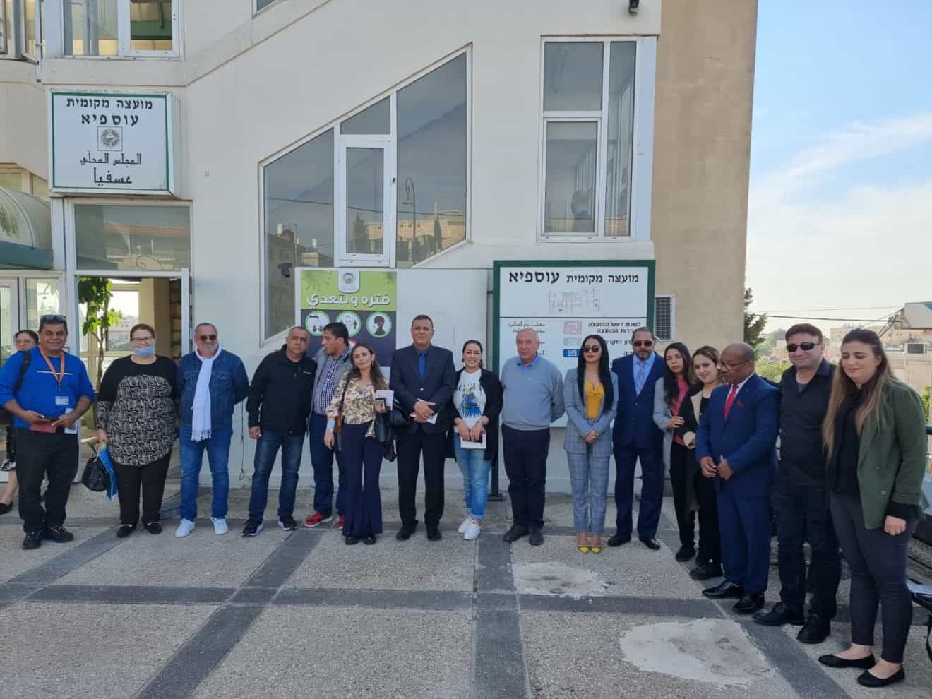 ביקור משלחת עיתונאים ממרוקו בעוספיא