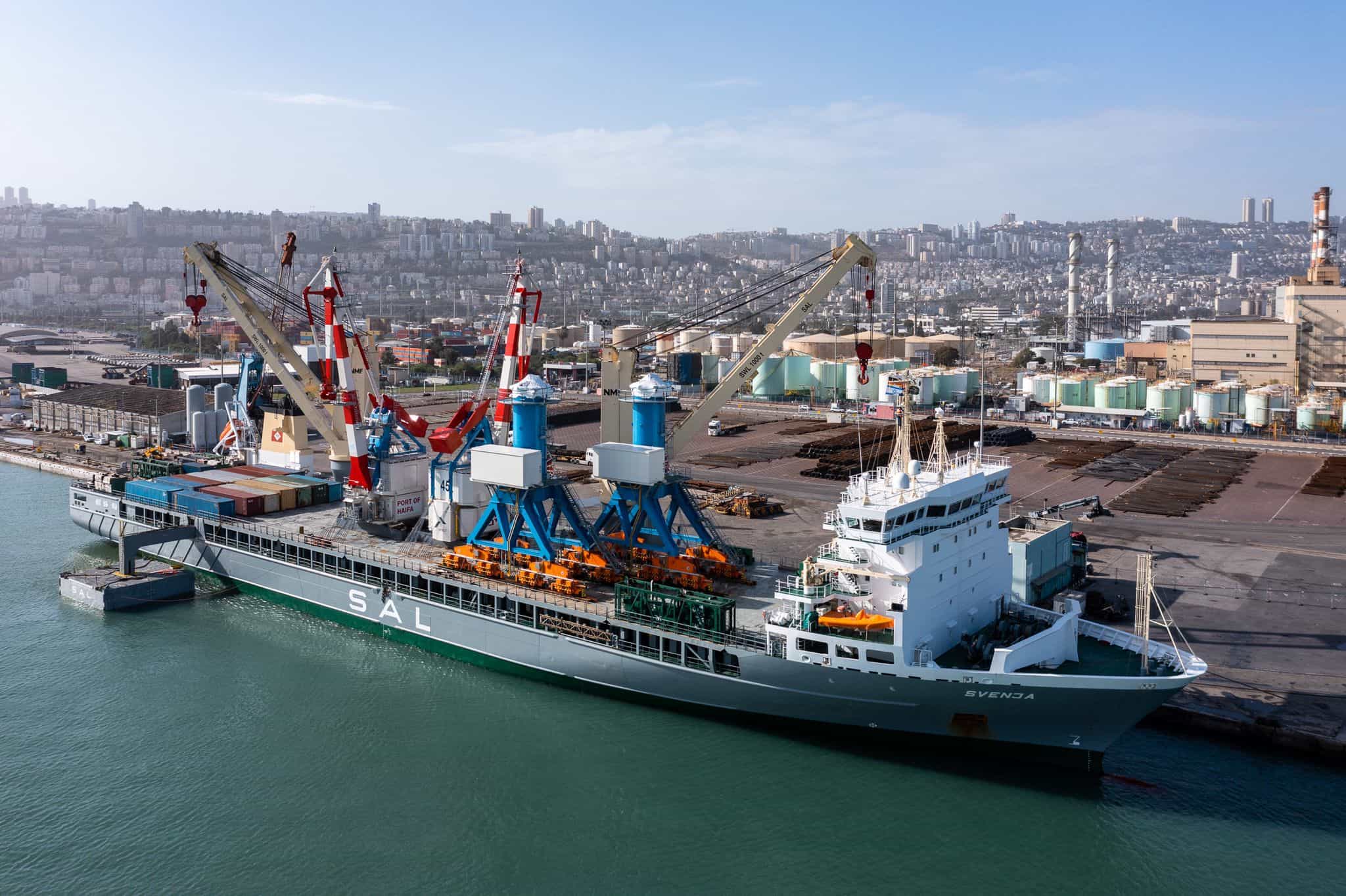 נמל חיפה, צילומי רחפן: גיאודרונס