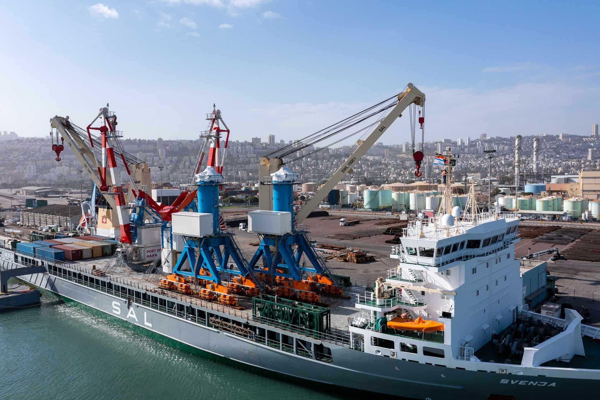 נמל חיפה, צילומי רחפן: גיאודרונס