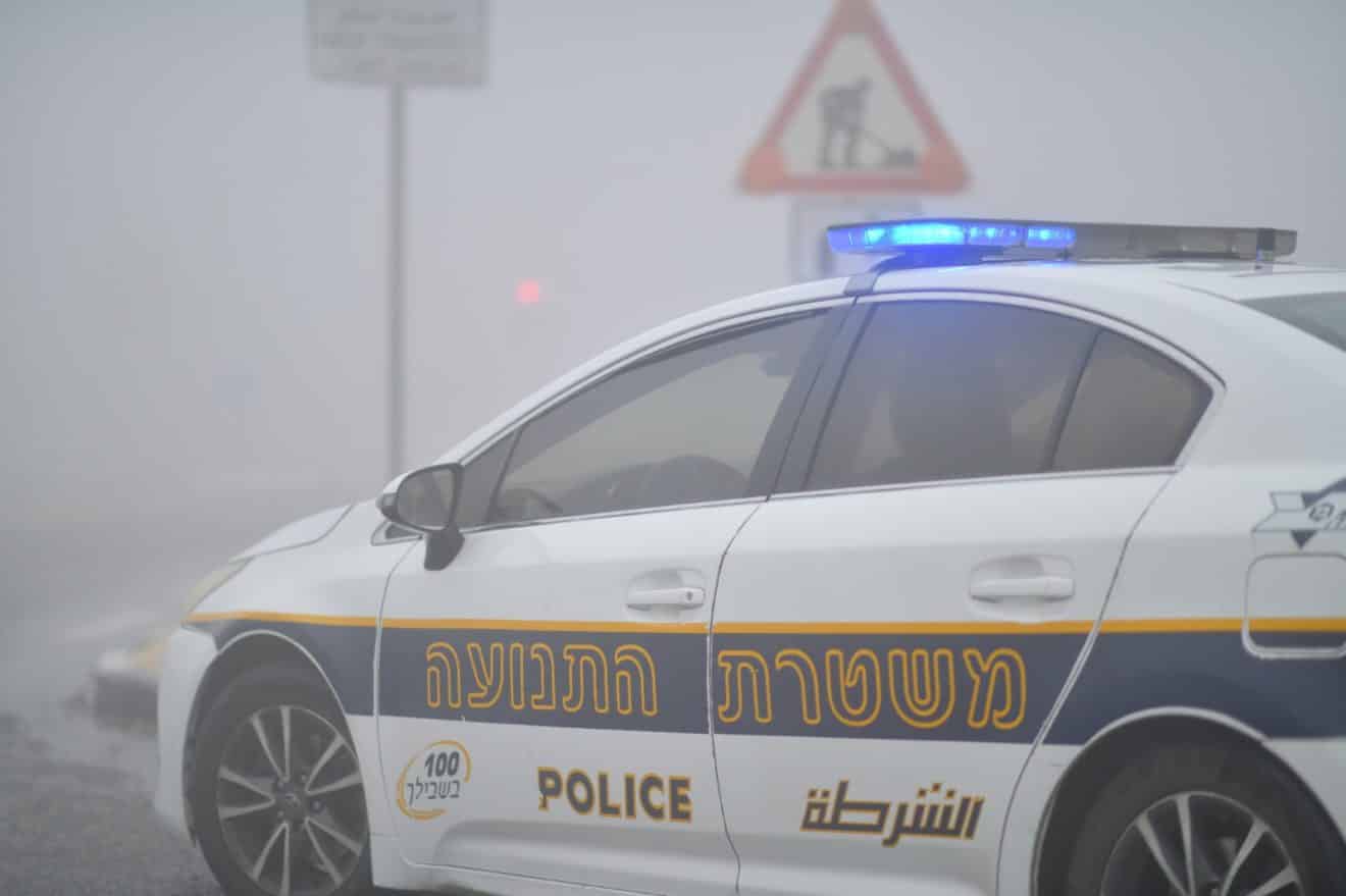 היערכות משטרת ישראל לקראת מזג האוויר הסוער הצפוי