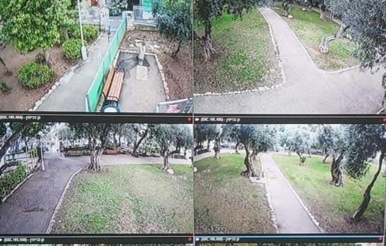 חיפה: מצלמות אבטחה חדשות ב＂גן בנימין＂ בשכונת הדר