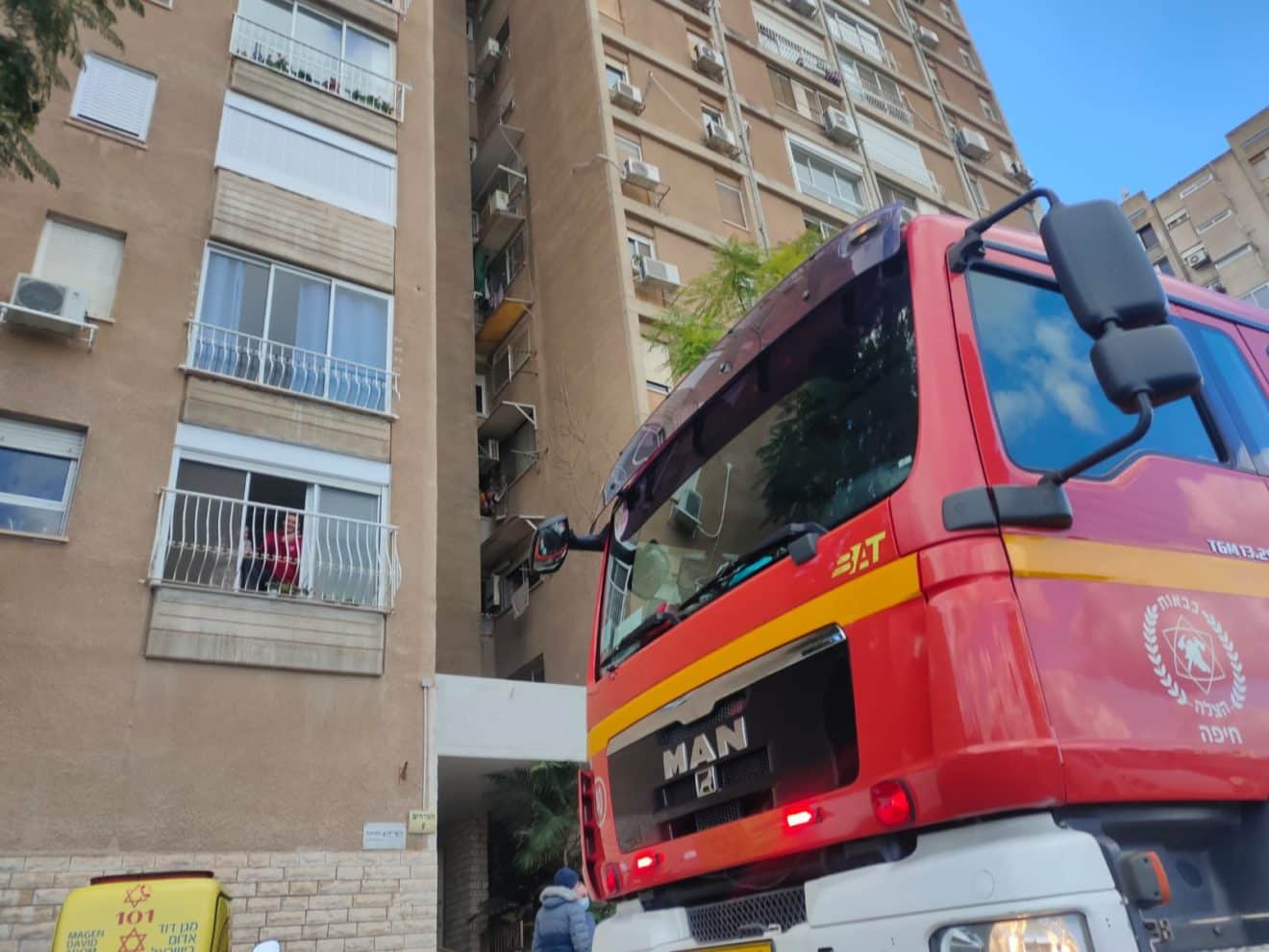 פצועה קל משריפה בדירת מגורים בחיפה