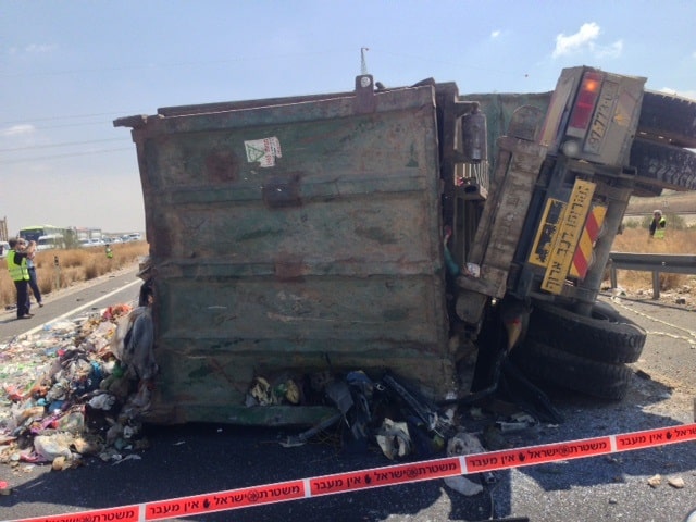 חיפה: למעלה מ-600 תאונות במעורבות משאיות בעשור האחרון