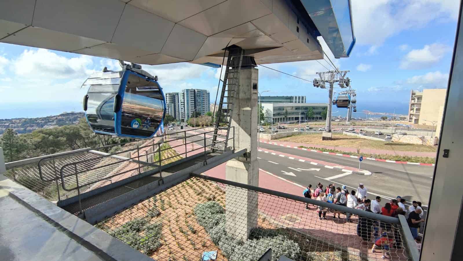 רכבלית חיפה תיסגר לשבוע ימים החל משבוע הבא