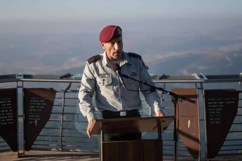 טקס זיכרון לחללי מלחמת לבנון השנייה