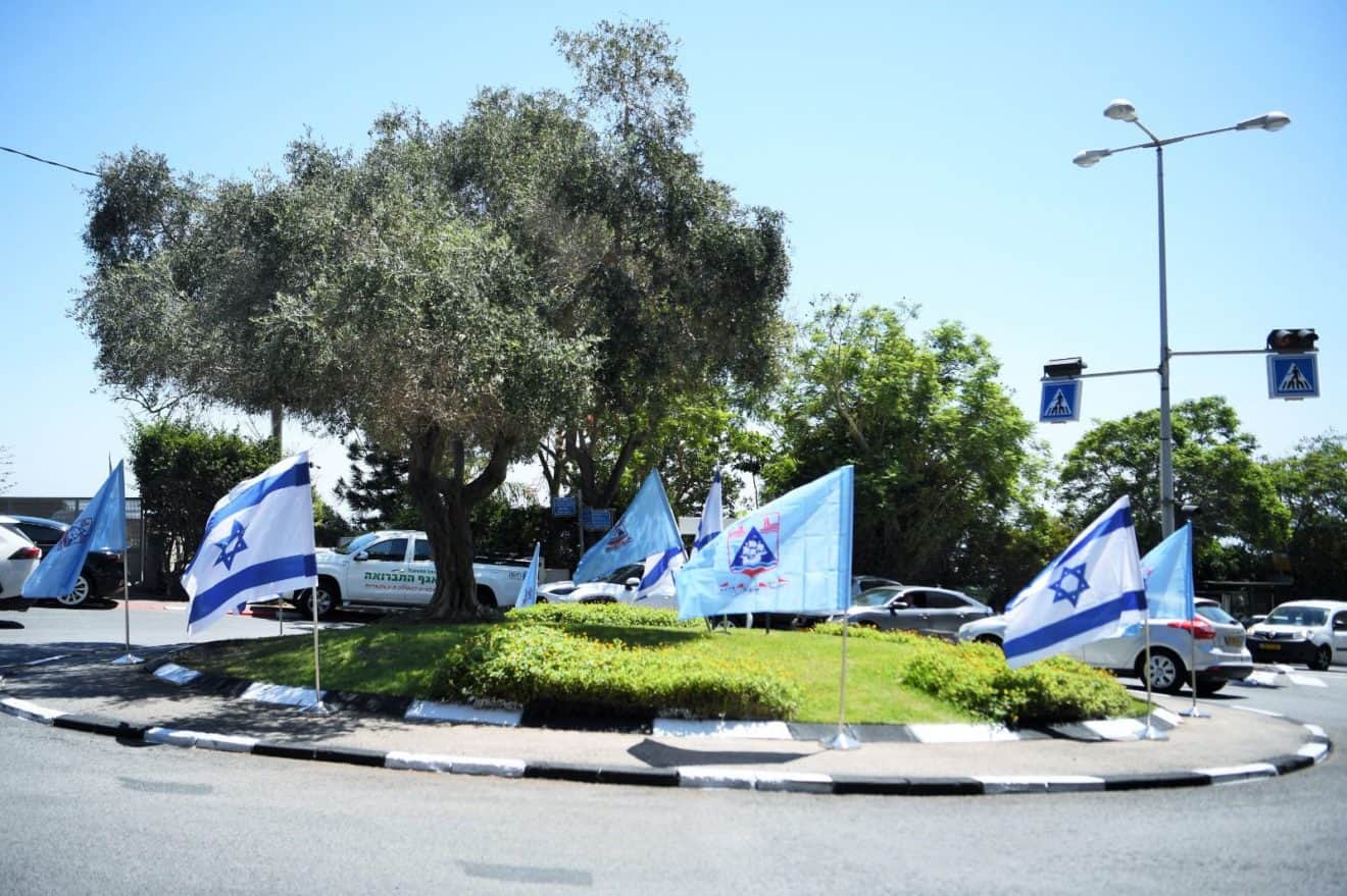 כיכר מרדכי מנו ז＂ל נחנכה בחיפה