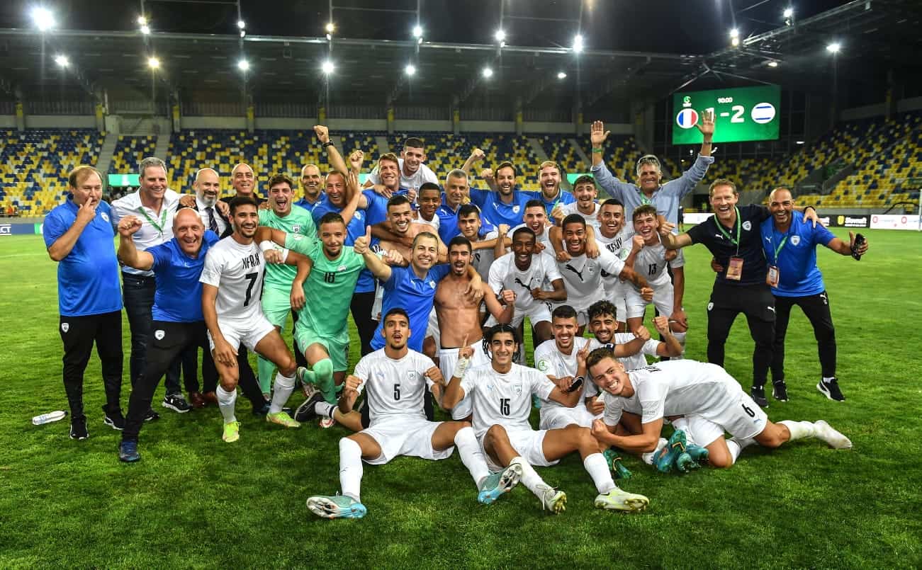 ערב היסטורי: נבחרת הנוער של ישראל בגמר היורו נגד אנגליה | צפו