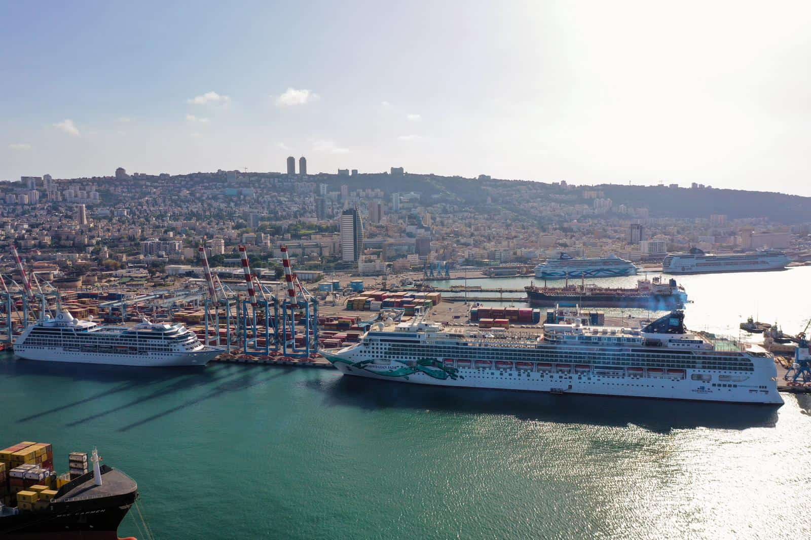 שנת 2022: שנה של קרוזים בנמל חיפה