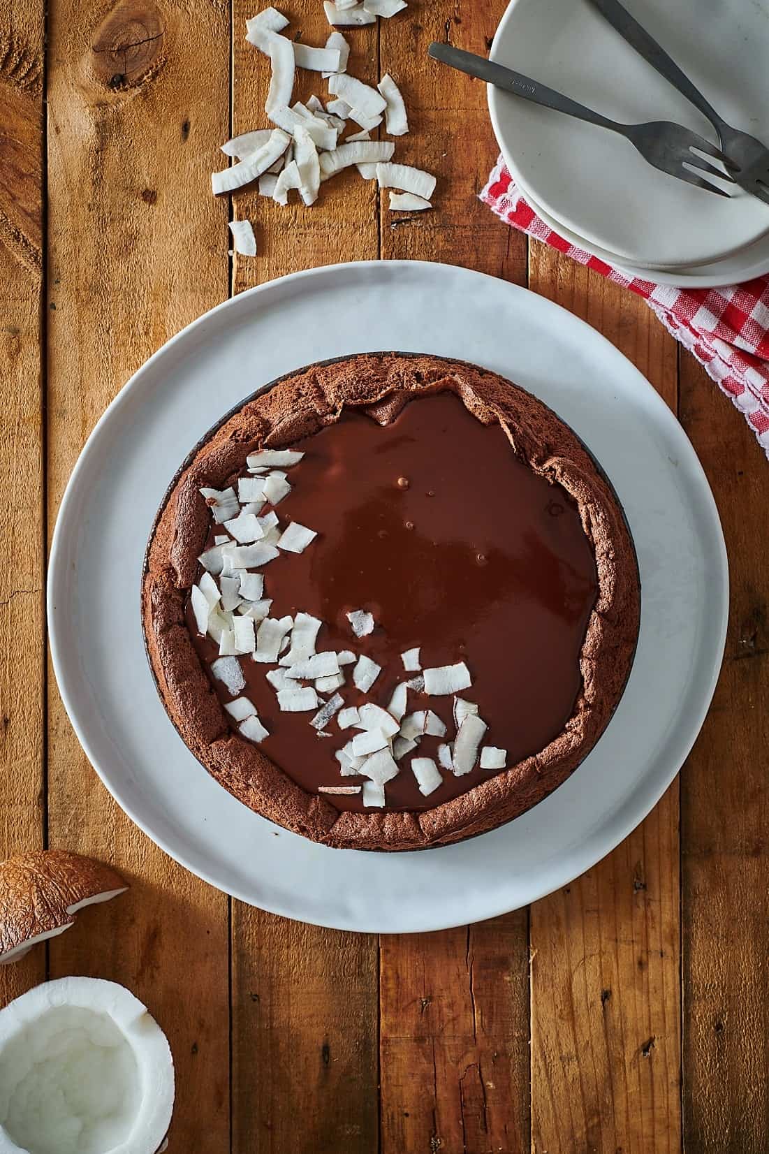 מאסטר שף מתכון עוגת שוקולד וקוקוס נימוחה לפסח צילום נמרוד סנדרס 2