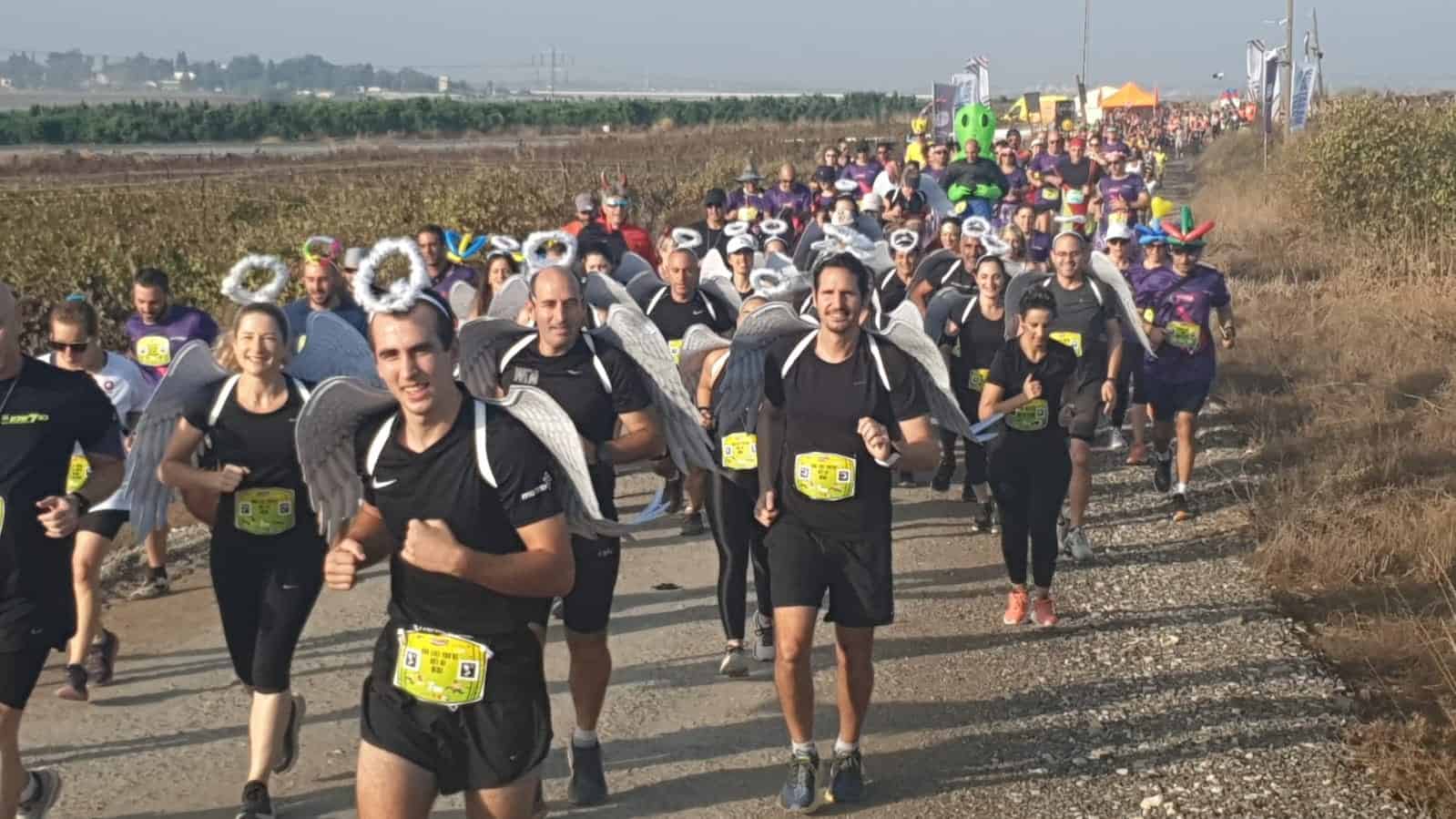 צילום ניר חזן של מרתון ישראל חצי מרתון הובוזלה