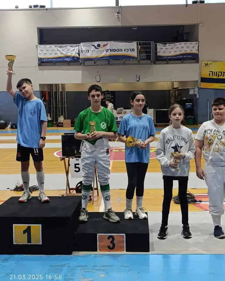 סיף: שתי מדליות למכבי חיפה כרמל בגביע המדינה לילדים 2 FB IMG 1742728059158