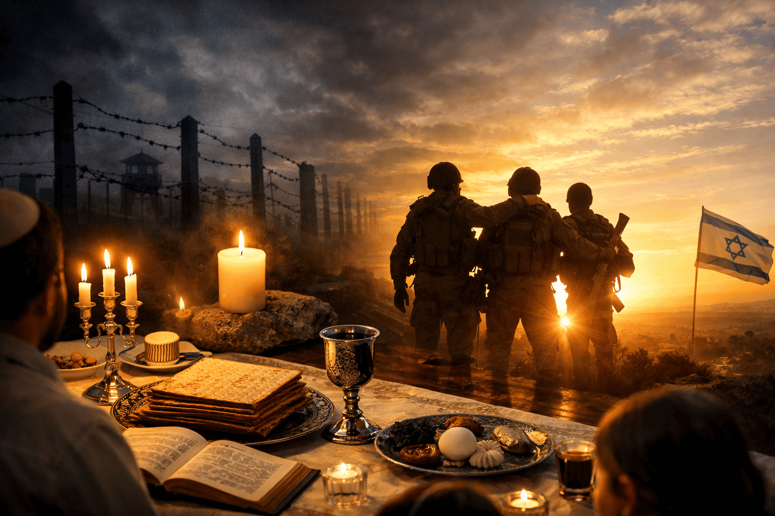 הלילה שבין חושך לאור: מסע העם היהודי מבני ברק ועד עזה » חדשות NWS