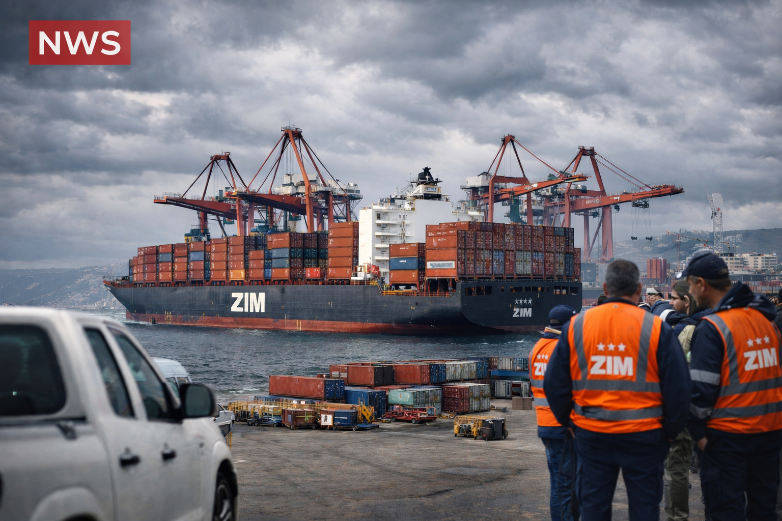 רעידת אדמה בים: צים נכנסת לסערה עם מנכ