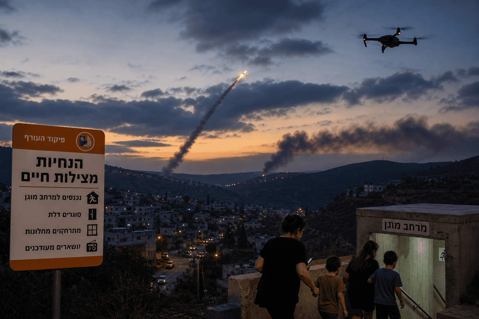 הצפון מתחמם: פיקוד העורף מחמיר הנחיות, בדרך להסלמה? » חדשות NWS
