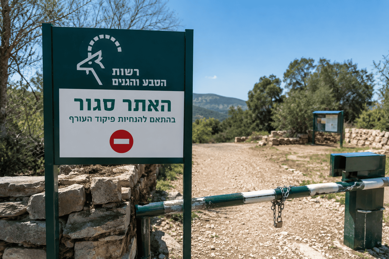 בשל המצב הביטחוני: רשות הטבע והגנים סוגרת שורת אתרים ברחבי הארץ » חדשות NWS