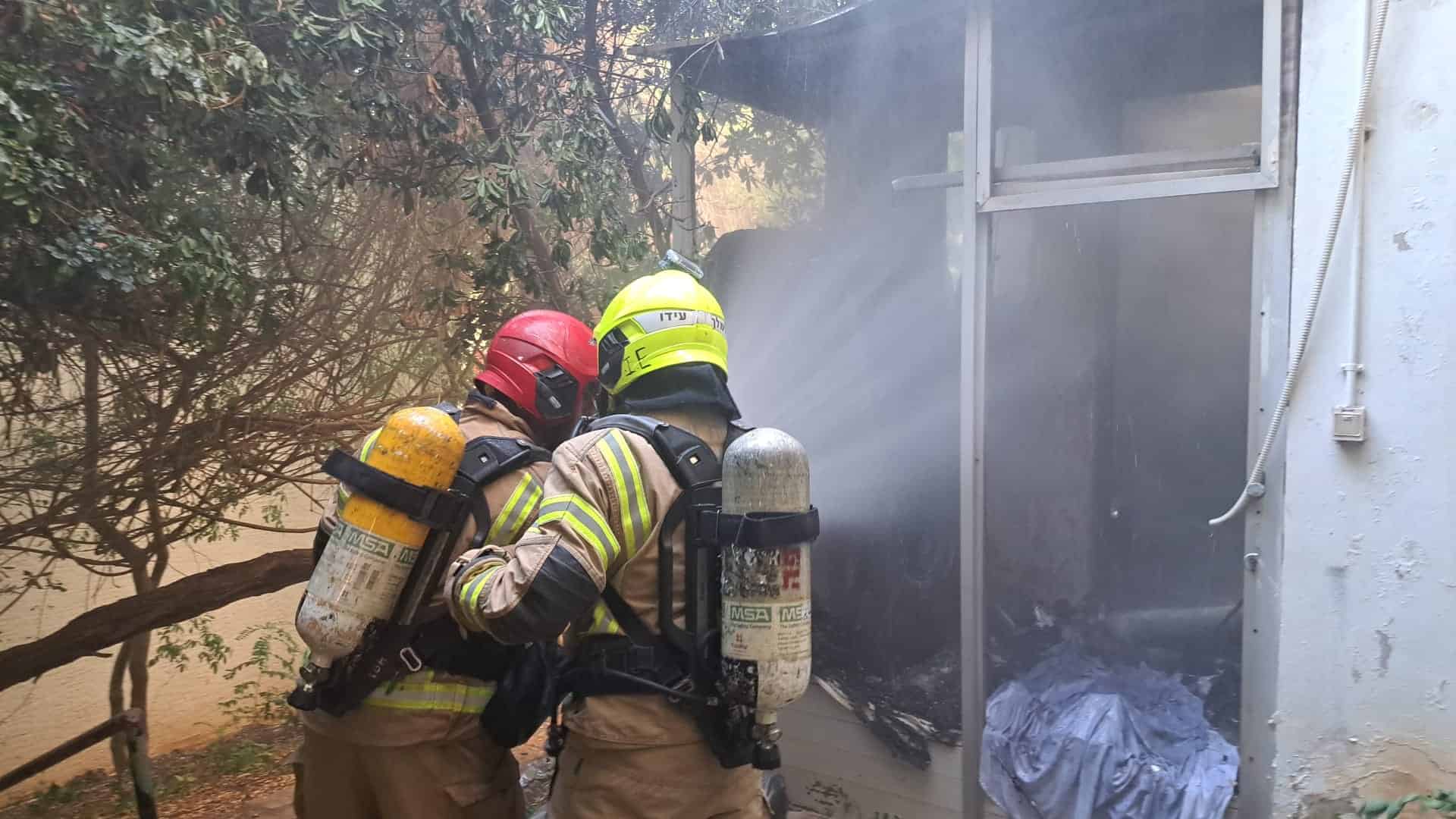 חיפה: שריפה בבית עסק הנמצא במבנה מגורים בעיר » חדשות NWS
