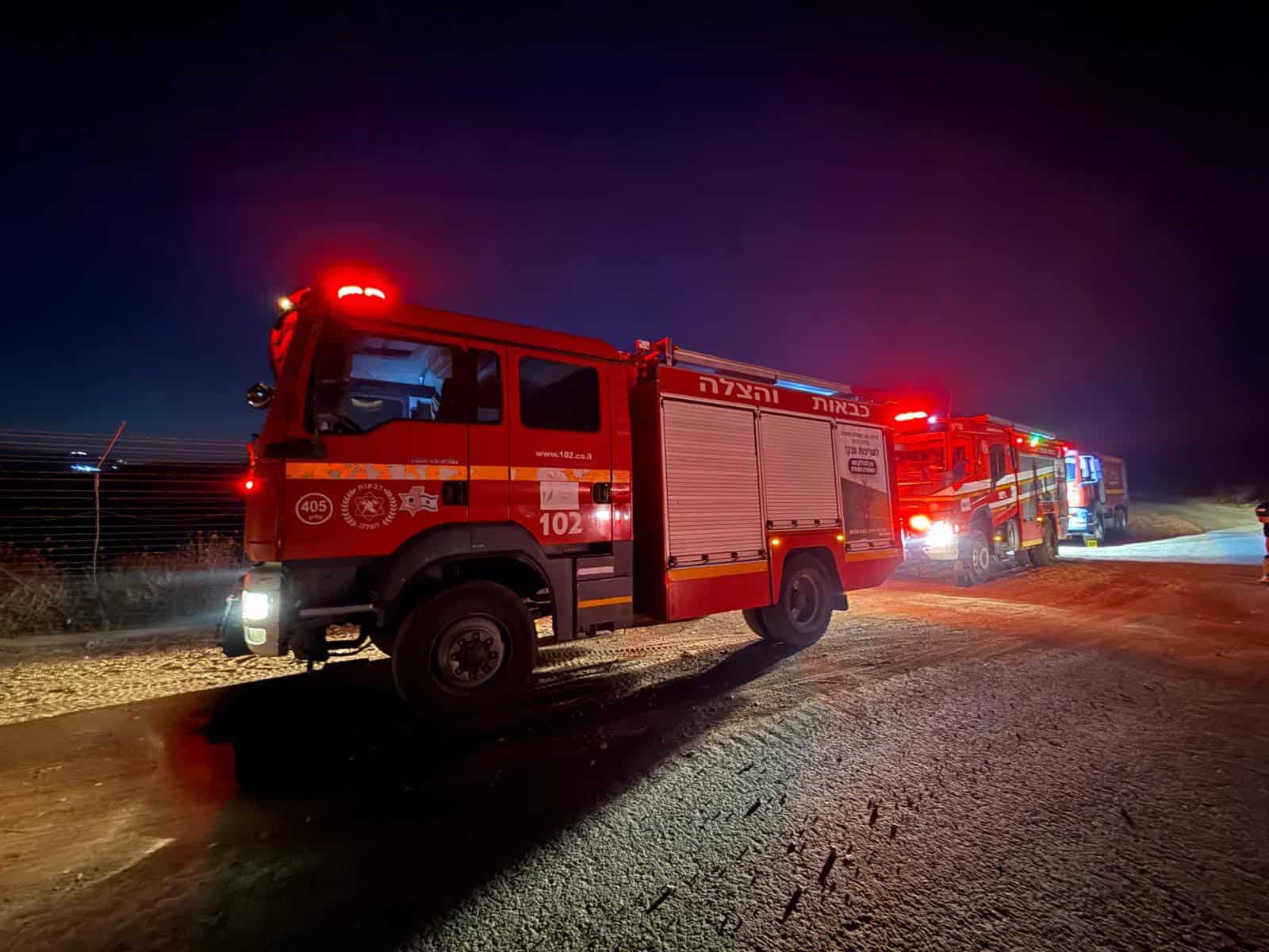 שריפה סמוך לנחל שניר: צוותי הכיבוי הגיעו לשליטה בצד הישראלי » חדשות NWS