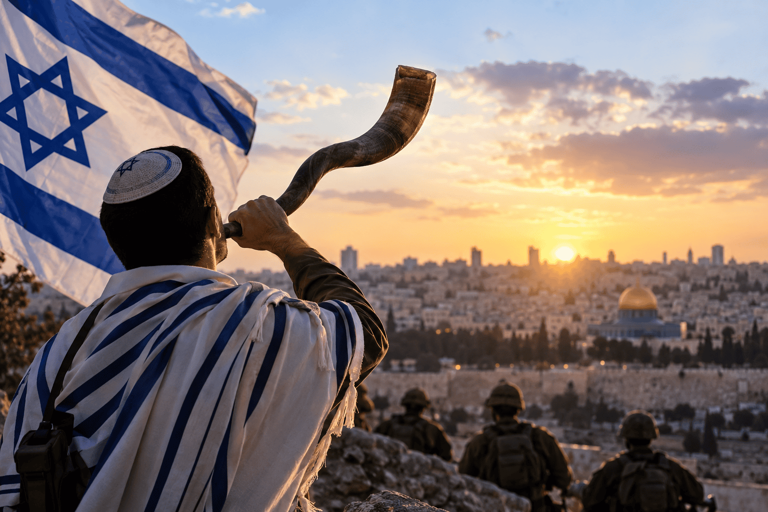 את קול השופר ההולך וגדל אי אפשר להשתיק: דור התקומה חוזר אל השורשים