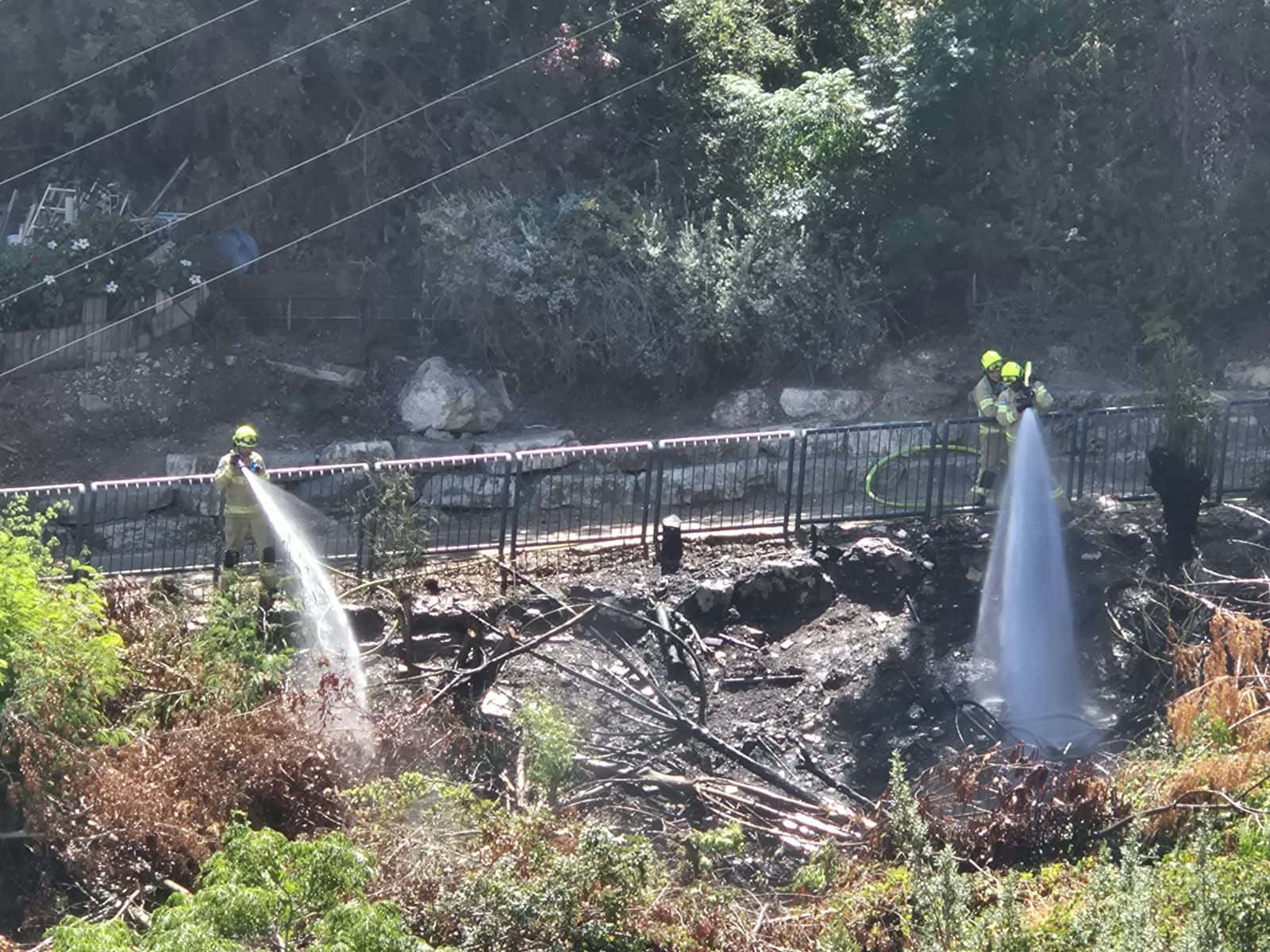 חיפה: שריפה פרצה בצמחייה הנמצאת בשכונת מגורים בעיר 1 WhatsApp Image 2026 09 08 at 12.07.55 1