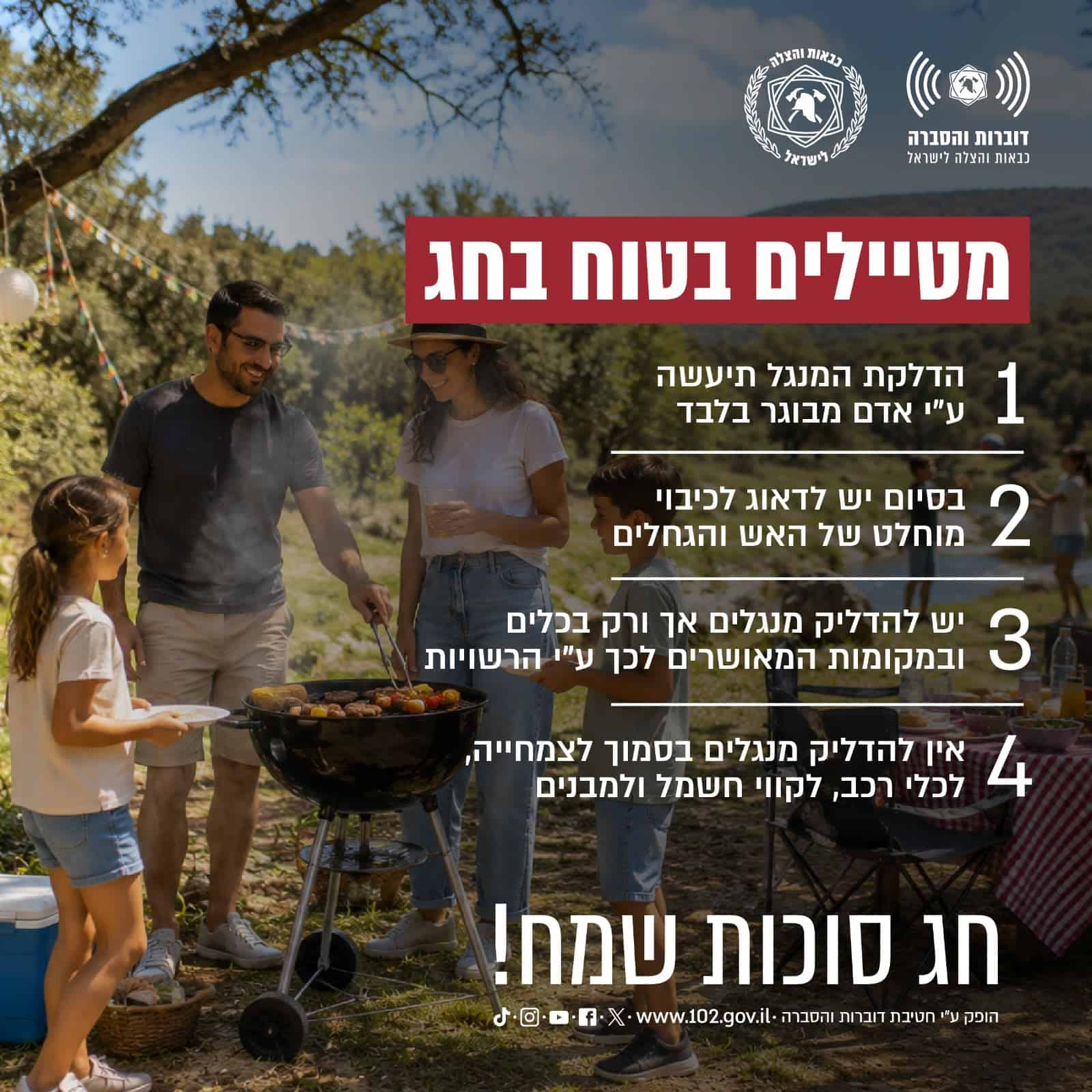 לקראת חג הסוכות: בכבאות והצלה מזהירים מפני שריפות ומחדדים את כללי הבטיחות 2 WhatsApp Image 2026 09 22 at 13.58.50