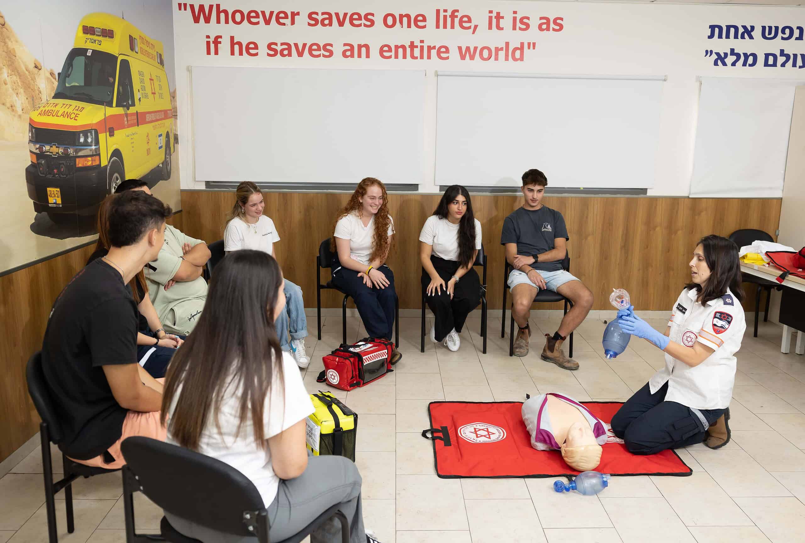 שנה של הצלת חיים: מד"א הוזנק כמעט 2 מיליון פעמים בשנת תשפ"ו 2 צילום אלירן אביטל 2 scaled