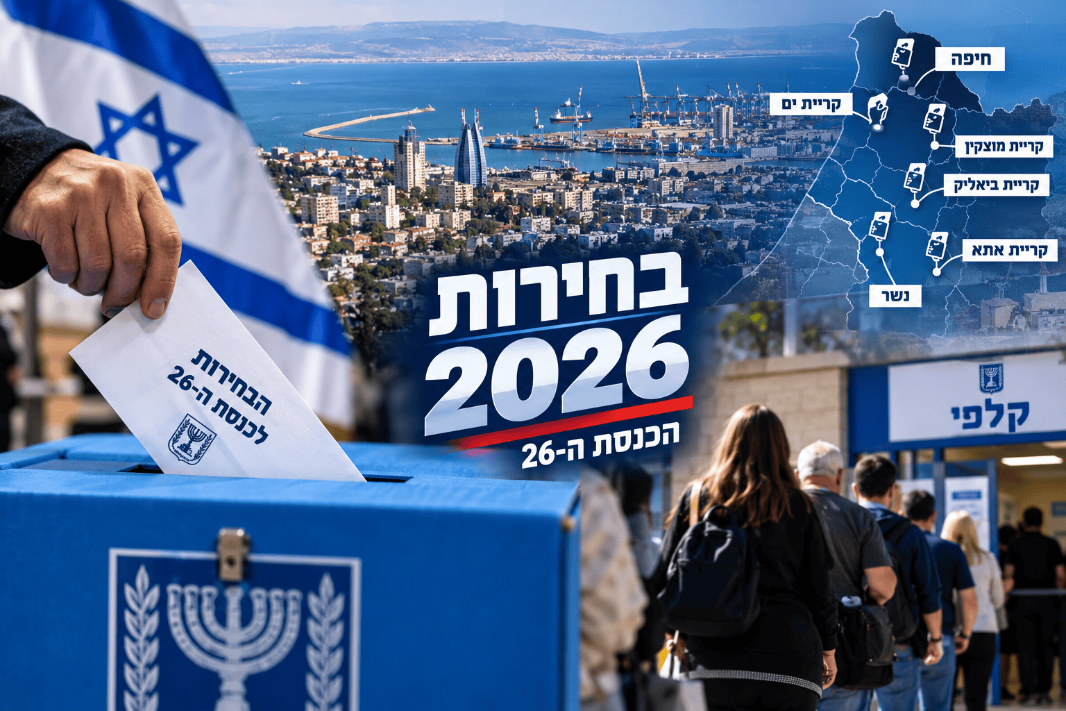 חיפה בחרה בשינוי, אבל יותר מ-100 אלף תושבים נשארו בבית: מי באמת הפסיד בבחירות? 2 בחירות 2026 בחיפה קול בדרך לכנסת