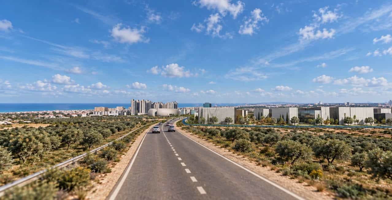 הדמיה אזור תעסוקה כברי